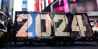 2024 numerals arrive in Times Square ahead of New Year’s Eve