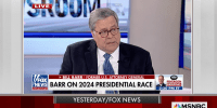 'It's just such a lie': Joe calls out Bill Barr for saying a second Biden term is 'national suicide'