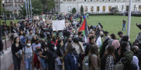 Hundreds arrested as campus protests spread nationwide