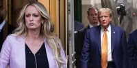 Stormy Daniels testifies about first encounters with Trump