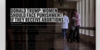  Trump slammed in $140M ad blitz over reproductive healthcare stance