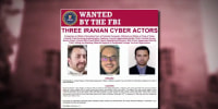 U.S. charges three Iranian operatives with hacking into Trump campaign