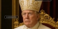 'Do not mock us': Trump criticized for AI image of himself as pope