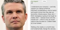 Hegseth used multiple Signal chats for official Pentagon business: WSJ