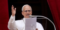 Pope Leo XIV urges world leaders to end ongoing wars in first Sunday prayers