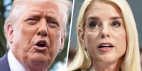 Trump on Epstein: Whatever Bondi thinks is credible ‘she should release’