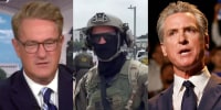Joe: Republicans are pushing away Independents when guys in masks show up at political rallies