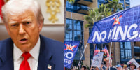 Trump’s approval rating drops to 37% as “No Kings” protests draw millions around the country