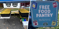 Pennsylvania dad starts food pantry in his front yard as many go without SNAP benefits