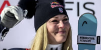 Lindsey Vonn makes stunning comeback, winning World Cup race at 41