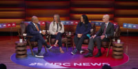 Mike Tirico sits down with the NBA’s Adam Silver, gold medalist Elana Meyers Taylor and soccer icon Brandi Chastain