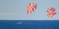 Watch highlights of Artemis II’s return to Earth