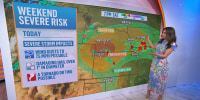 Storms Sweep Across Midwest as East Coast Braces for Warm Up