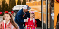 Good News: Students pay tribute to retiring bus driver