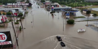 Dangerous floods prompt rescues in Texas