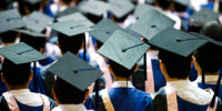 Image: college graduation