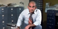 Ed Asner as Lou Grant in the series, \"Lou Grant\" in 1977.