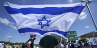 Image: Israel flag, Pittsburgh