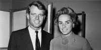 Robert F. Kennedy and his wife, Ethel, in 1960.