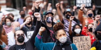 Image: Black Lives Matter Activists Rally In Ohio Against Police Brutality