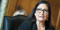 Image: Deb Haaland, Senate Energy And Natural Resources Committee Examines Nomination Of Debra Haaland For Interior Secretary