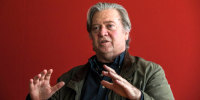 Image: Steve Bannon, the former adviser to President Donald Trump, in New York.