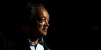 Rev. Jesse Jackson attends a free tribute concert to the late Aretha Franklin at Chene Park in Detroit on Aug. 30, 2018.