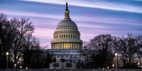 Image: The U.S. Capitol at dawn on Jan. 6, 2022.