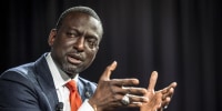 Yusef Salaam, member of the Exonerated Five, speaks during the Players Technology Summit in San Francisco on June 27, 2019.