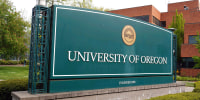 The University of Oregon on April 23, 2021, in Eugene.
