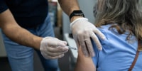 Photo: A Pharmacy Administers Third Doses Of Covid-19 Vaccines