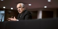 Zalmay Khalilzad, special envoy for Afghanistan Reconciliation, testifies before the Senate Foreign Relations Committee on April 27, 2021.
