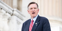 Image: Rep. Paul Gosar, R-Ariz., outside of the Capitol on April 18, 2018.
