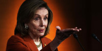 Speaker of the House Rep. Nancy Pelosi speaks during a weekly news conference at the U.S. Capitol on January 13.