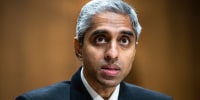 Surgeon General Vivek H. Murthy testifies during a Senate Finance Committee in Dirksen Building on Feb. 8, 2022.