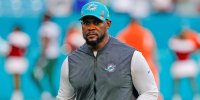 Miami Dolphins head coach Brian Flores