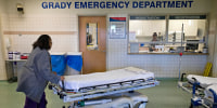 The emergency department at Grady Memorial Hospital