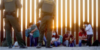 Image: Migrant Border Crossings At The Southern Border Continue As Judge's Title 42 Ruling Looms