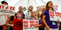 Image: Female Athletes And Allies Rally In Washington DC On 50th Anniversary Of Title IX