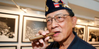Former Philippine President Fidel Ramos in Makati on Feb. 22, 2006.