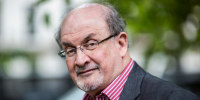 Salman Rushdie attends the Cheltenham Literature Festival on Oct. 10, 2015 in Cheltenham, England.