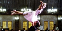 Patrick Swayze, Jennifer Grey, in Dirty Dancing 1987.
