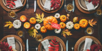 Thanksgiving place setting