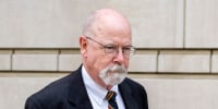 Special Counsel John Durham departs the United States District Court on May 25 in Washington, D.C.