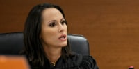 Judge Elizabeth Scherer speaks calls lead defense attorney Melisa McNeill "unprofessional" after McNeill announced the defense's intention to rest their case during the penalty phase of the trial of Marjory Stoneman Douglas High School shooter Nikolas Cruz at the Broward County Courthouse in Fort Lauderdale, Fla., on Sept. 14, 2022.