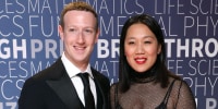 Mark Zuckerberg and Priscilla Chan.