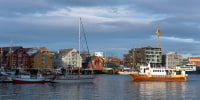 View of Tromso harbor