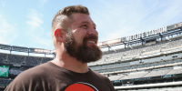 Celebrities Attend The Cleveland Browns VS. New York Jets Game