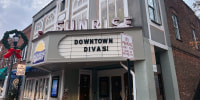 Sunrise Theater hosted the Downtown Divas drag show in downtown Southern Pines. The theater was dark as a result of power outages, Dec. 4, 2022.

Dt southern pines 01
