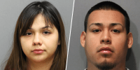 Jafeth Ramos and her boyfriend, Diego Uribe Cruz, were arrested and charged with six counts of first-degree murder in the killings of six members of a family in Chicago's Gage Park neighborhood. Authorities found the bodies Feb. 4, 2016. 